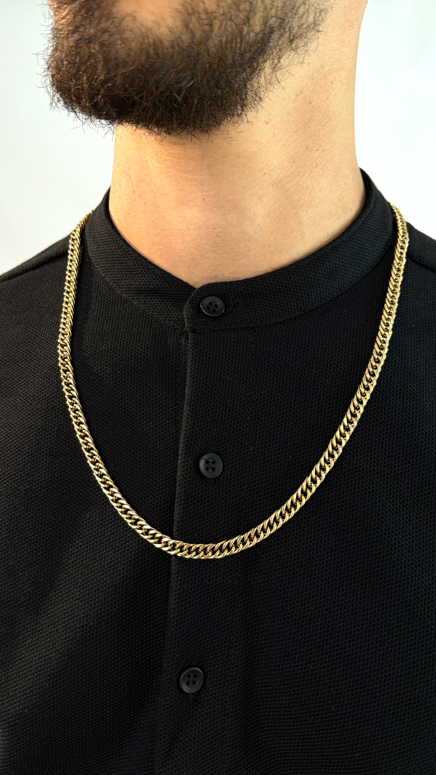 Cadena Barbada Hombre