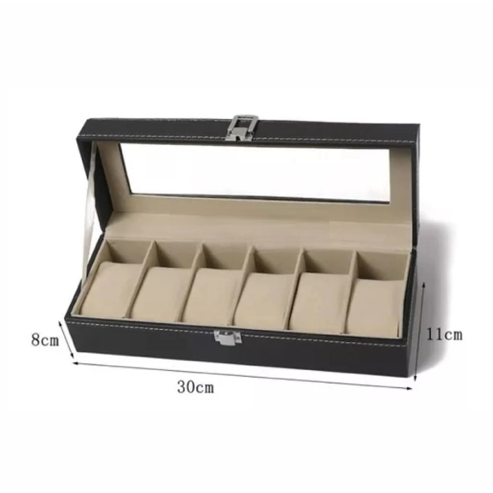 Organizador Para Relojes X6 Negro