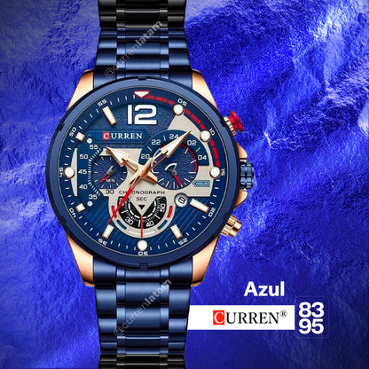 Reloj Curren Ref. 8395 Hombre + Tarjeta de Garantía