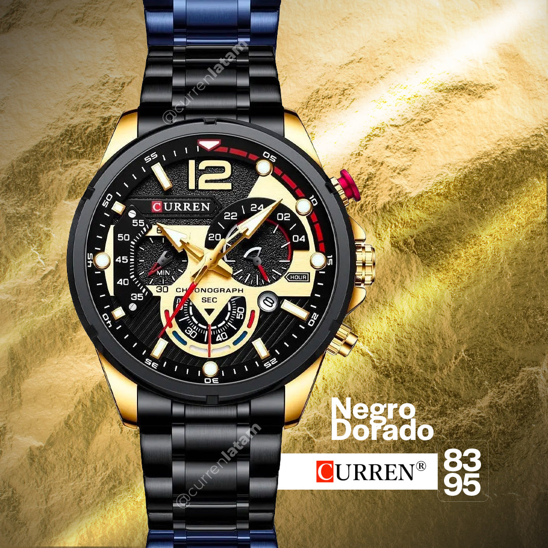 Reloj Curren Ref. 8395 Hombre + Tarjeta de Garantía